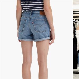 501 Levi's Denim Cuffed Denim Shorts 🎀